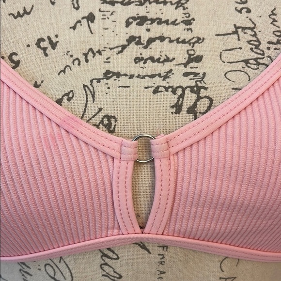 Pursuit | Pink Ribbed Bikini Set Size Large - Picture 4 of 10